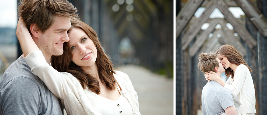 Engagement Portrait of Katelyn and Andrew by Seattle Portrait, Wedding, and Engagement Photographer John Vicory from John Shoots Weddings