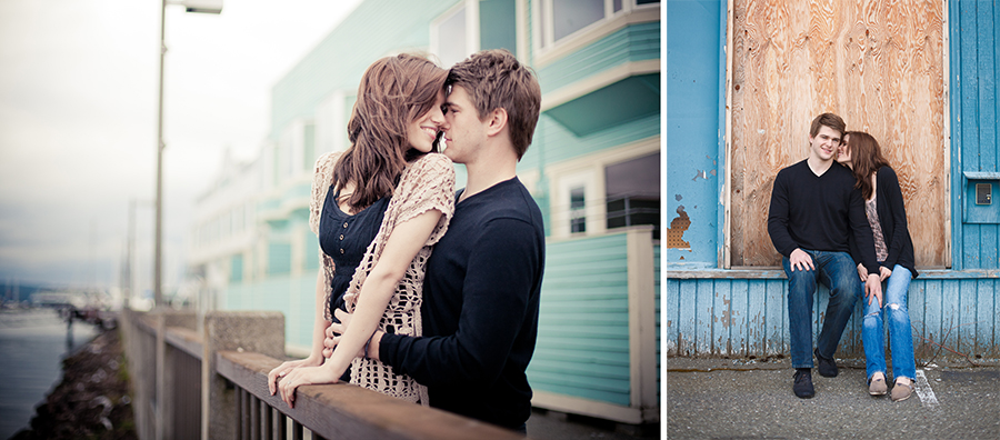 Engagement Portrait of Katelyn and Andrew by Seattle Portrait, Wedding, and Engagement Photographer John Vicory from John Shoots Weddings