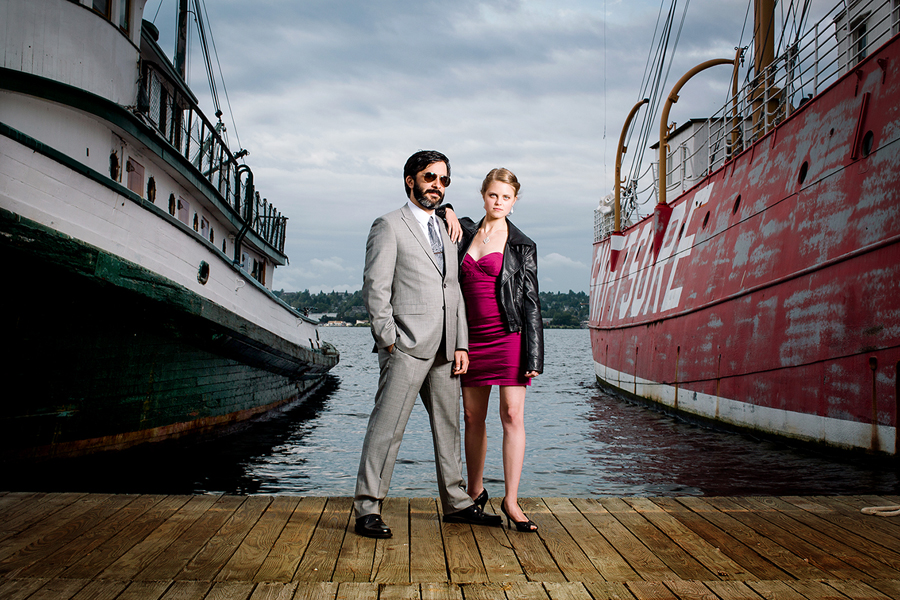 Engagement Portrait of Ali and Martin by Seattle Portrait, Wedding, and Engagement Photographer John Vicory from John Shoots Weddings